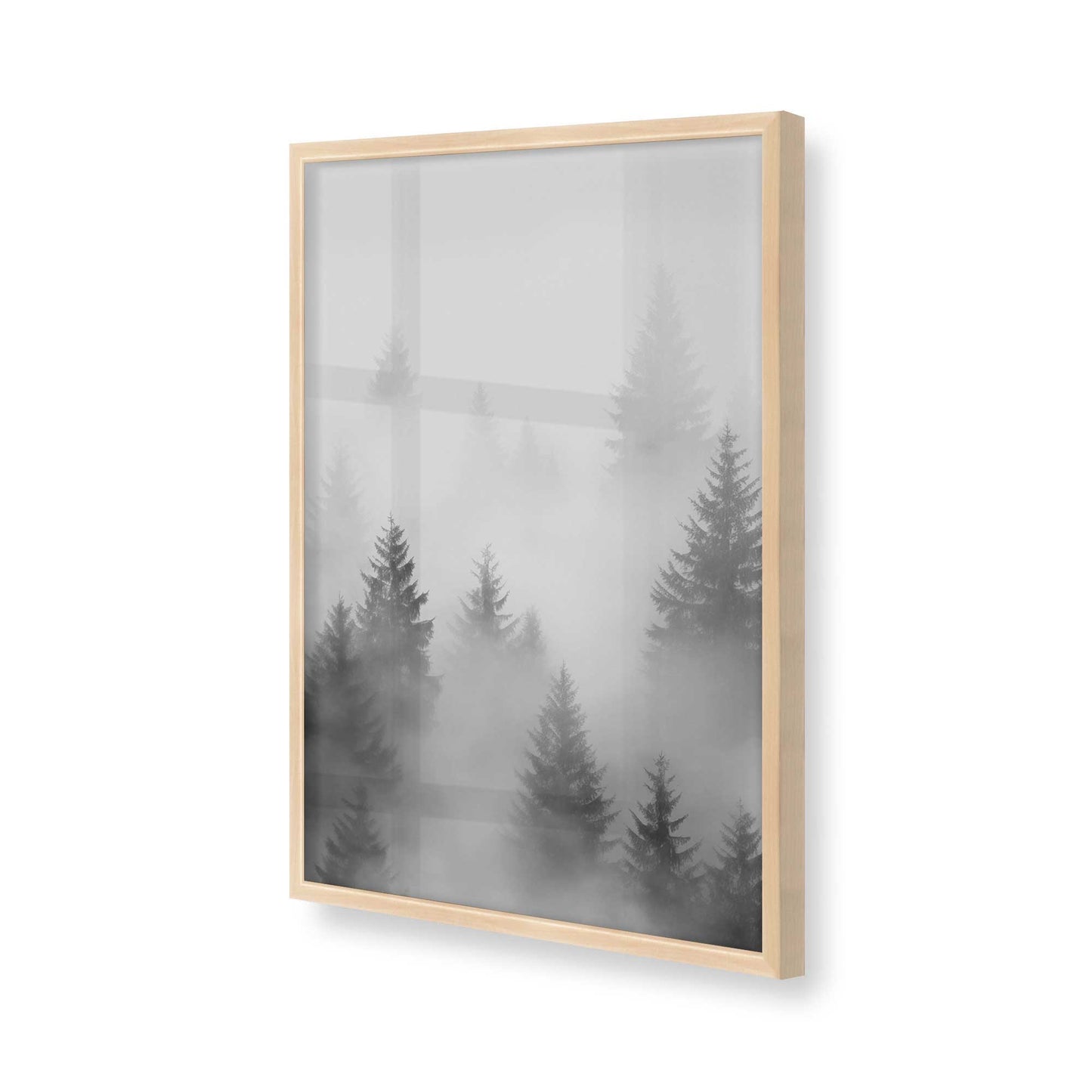 [Color:Raw Maple], Picture of art in a Raw Maple frame of the corner