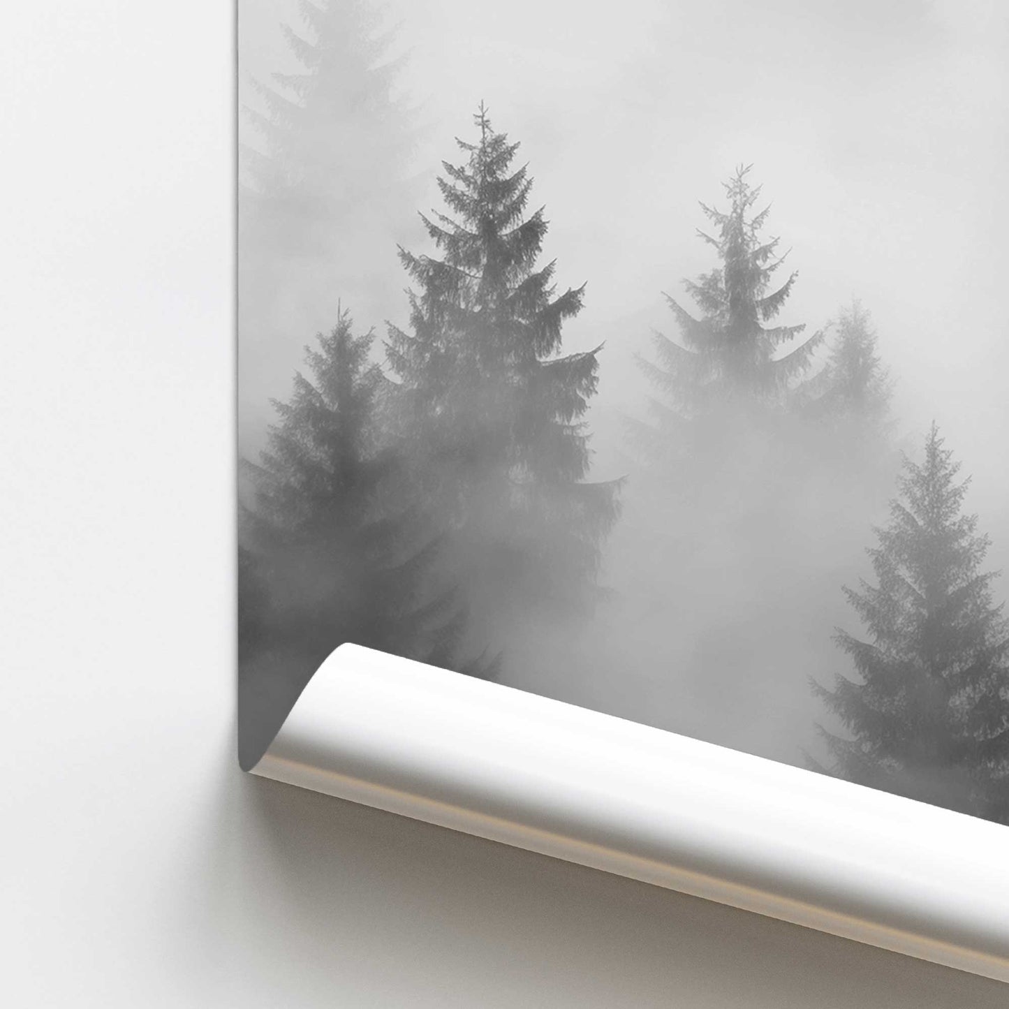 Foggy Echoes I Promotional Rolled Print