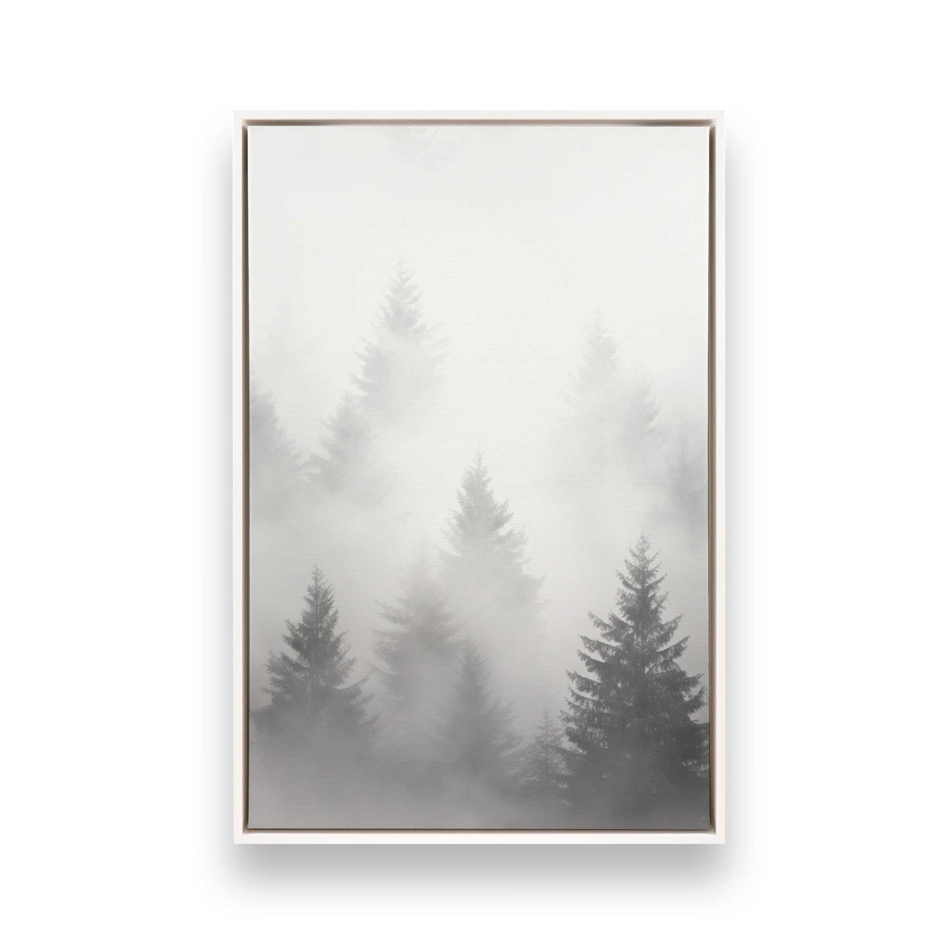 [Color:Opaque White], Picture of art in a White frame