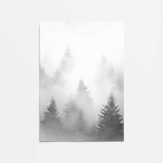 Foggy Echoes II Promotional Rolled Print