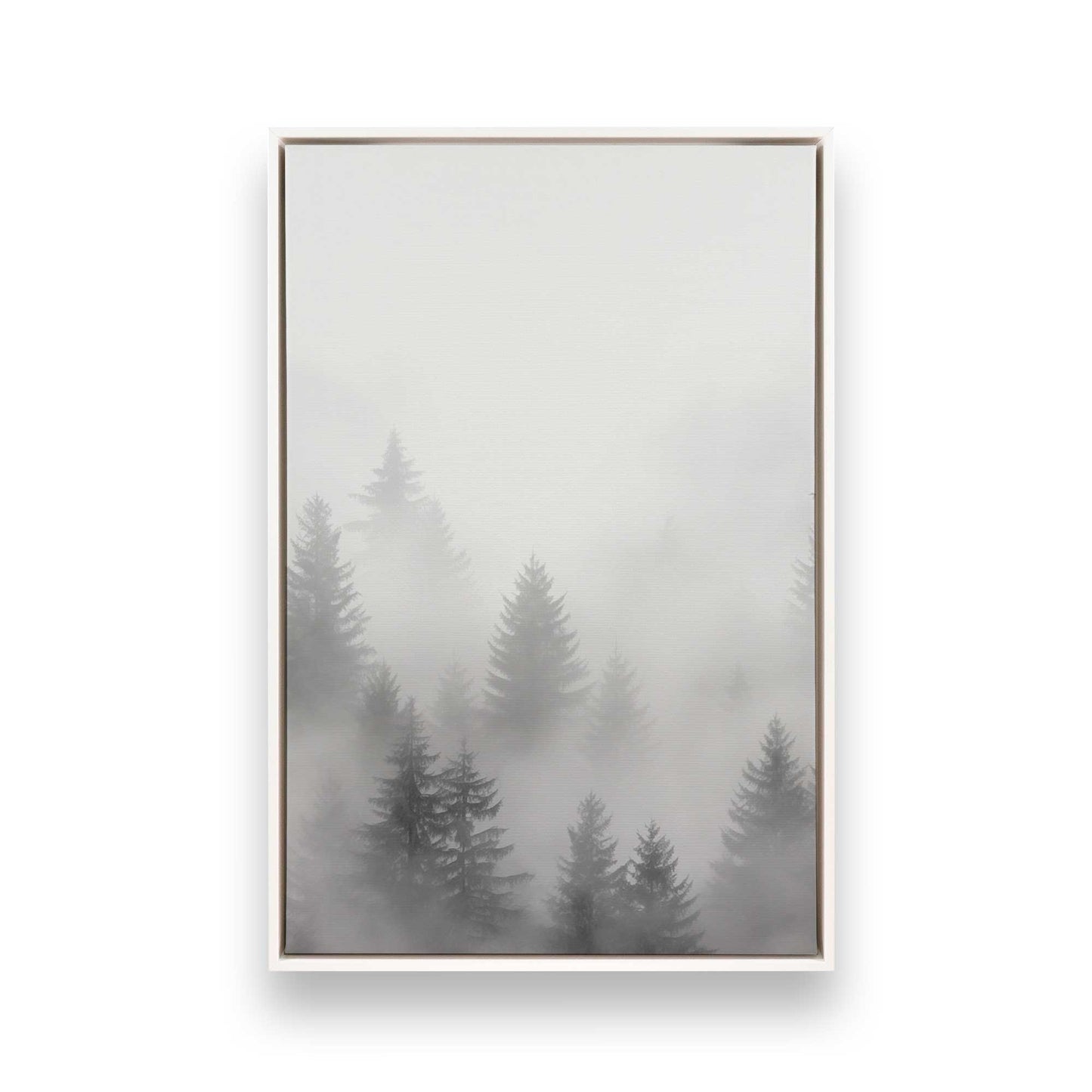 [Color:Opaque White], Picture of art in a White frame