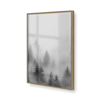 [Color:Brushed Gold], Picture of art in a Brushed Gold frame of the corner