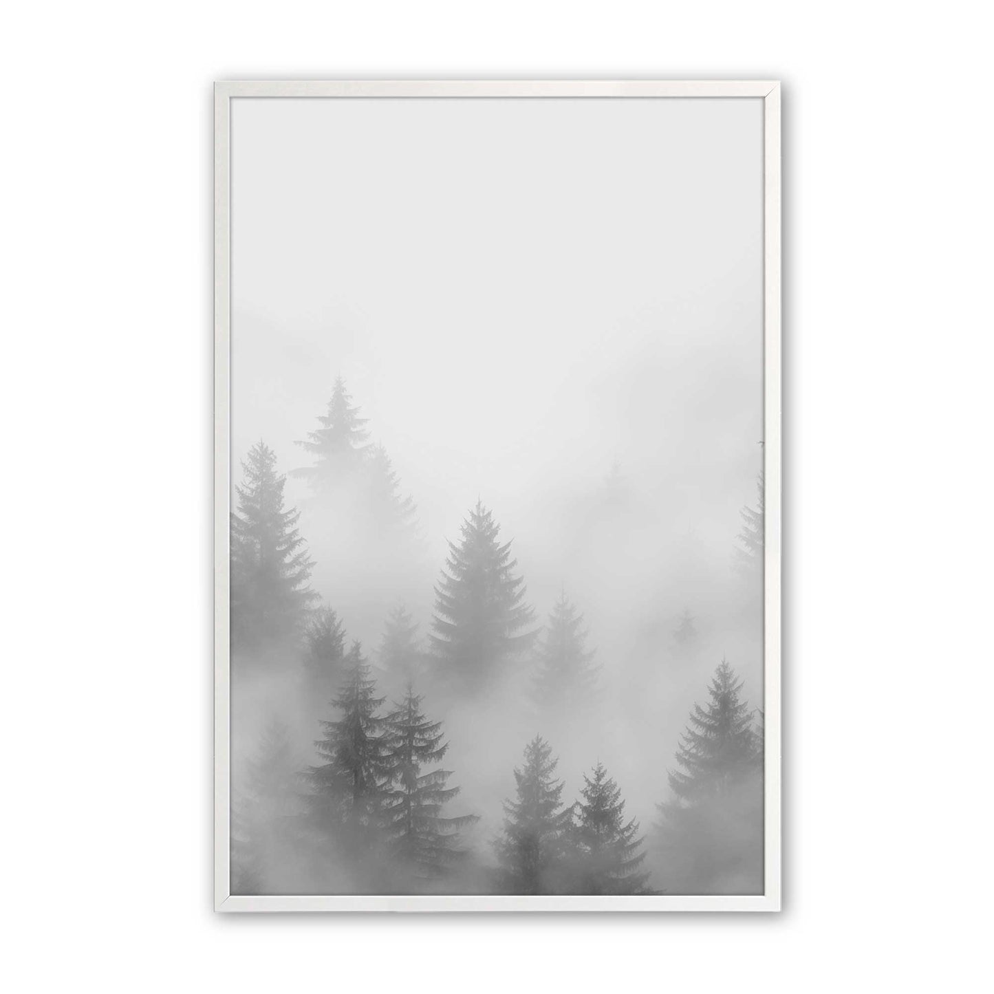 [Color:Opaque White], Picture of art in a Opaque White frame