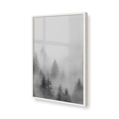 [Color:Opaque White], Picture of art in a Opaque White frame of the corner