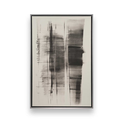 [Color:Opaque White], Picture of art in a White frame