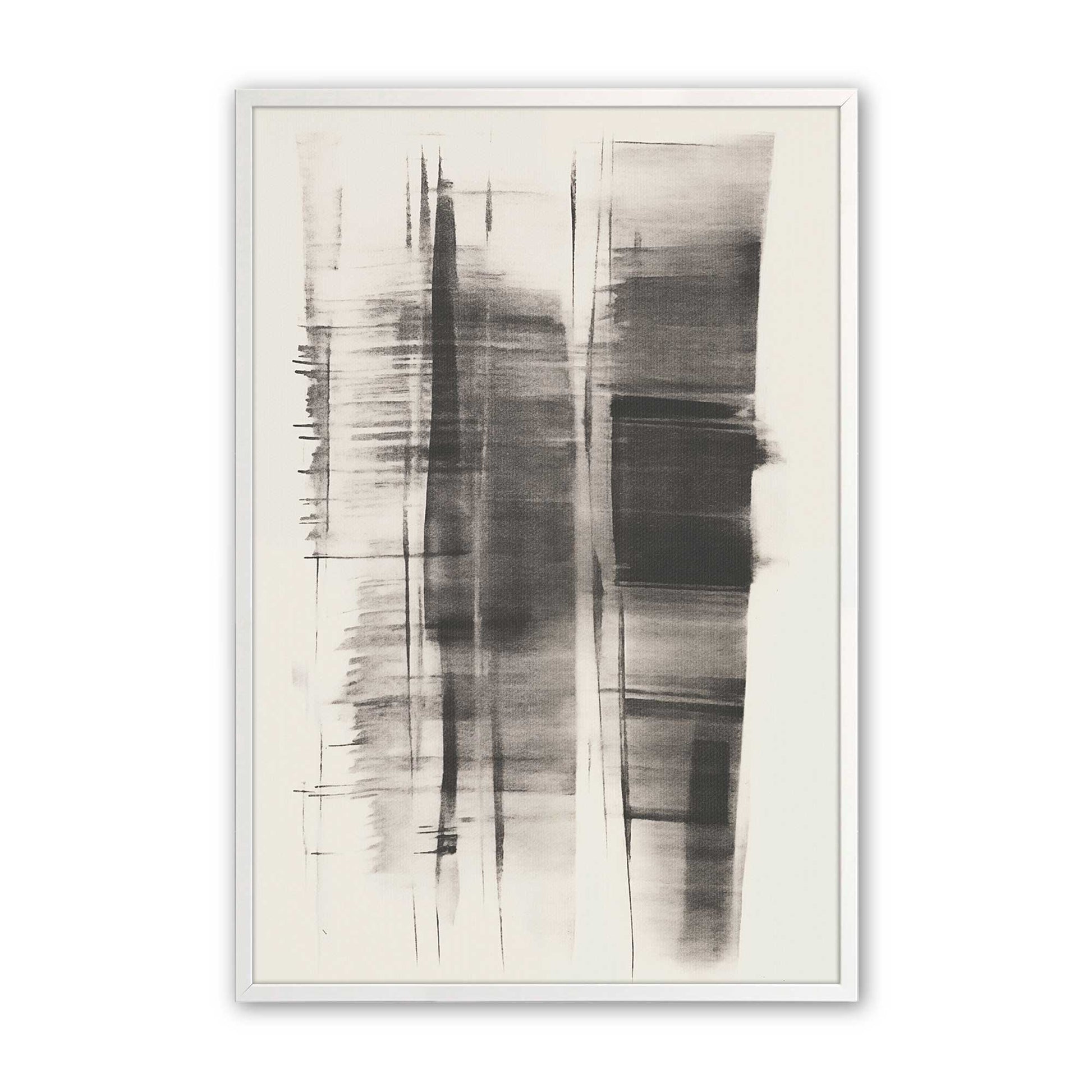 [Color:Opaque White], Picture of art in a Opaque White frame