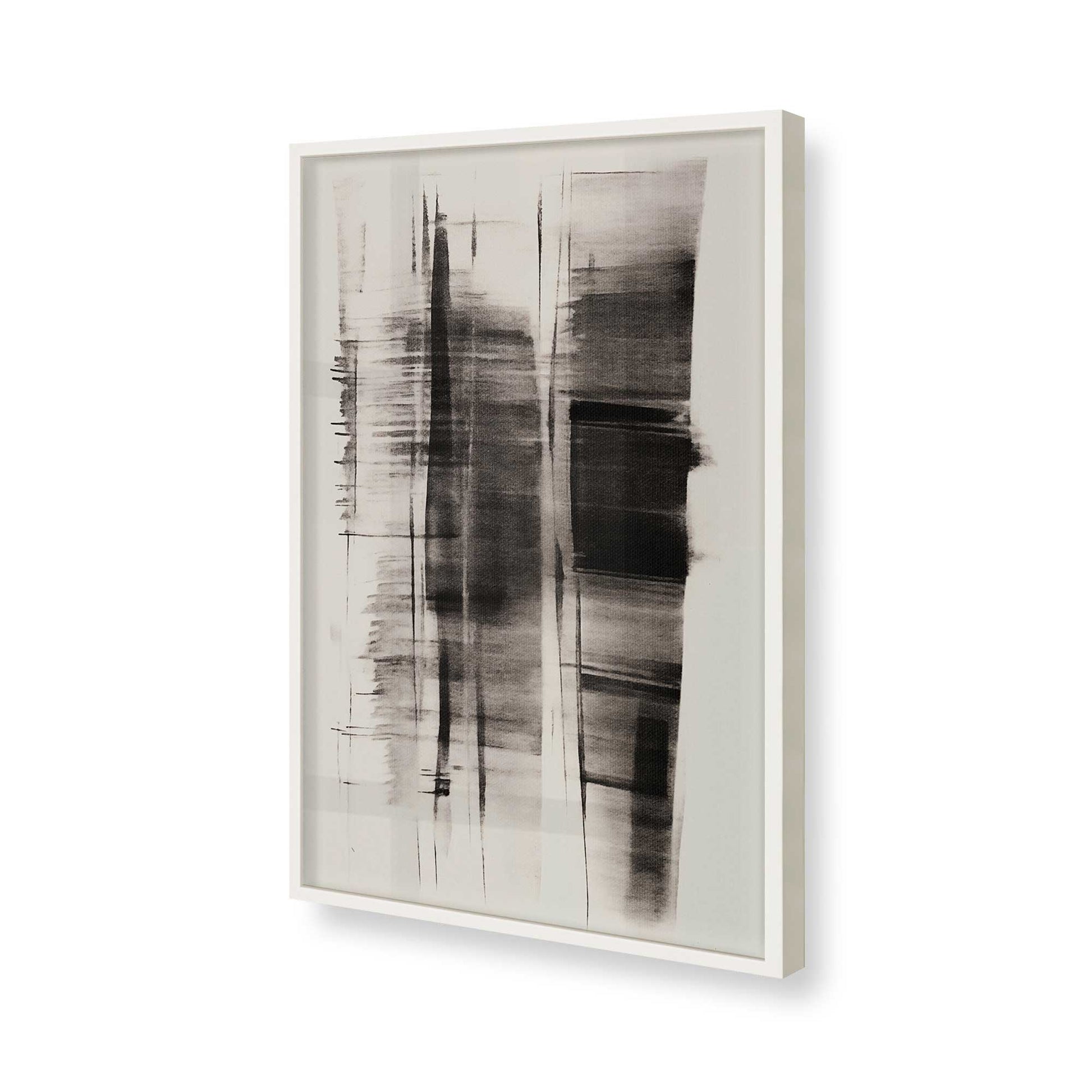 [Color:Opaque White], Picture of art in a Opaque White frame of the corner