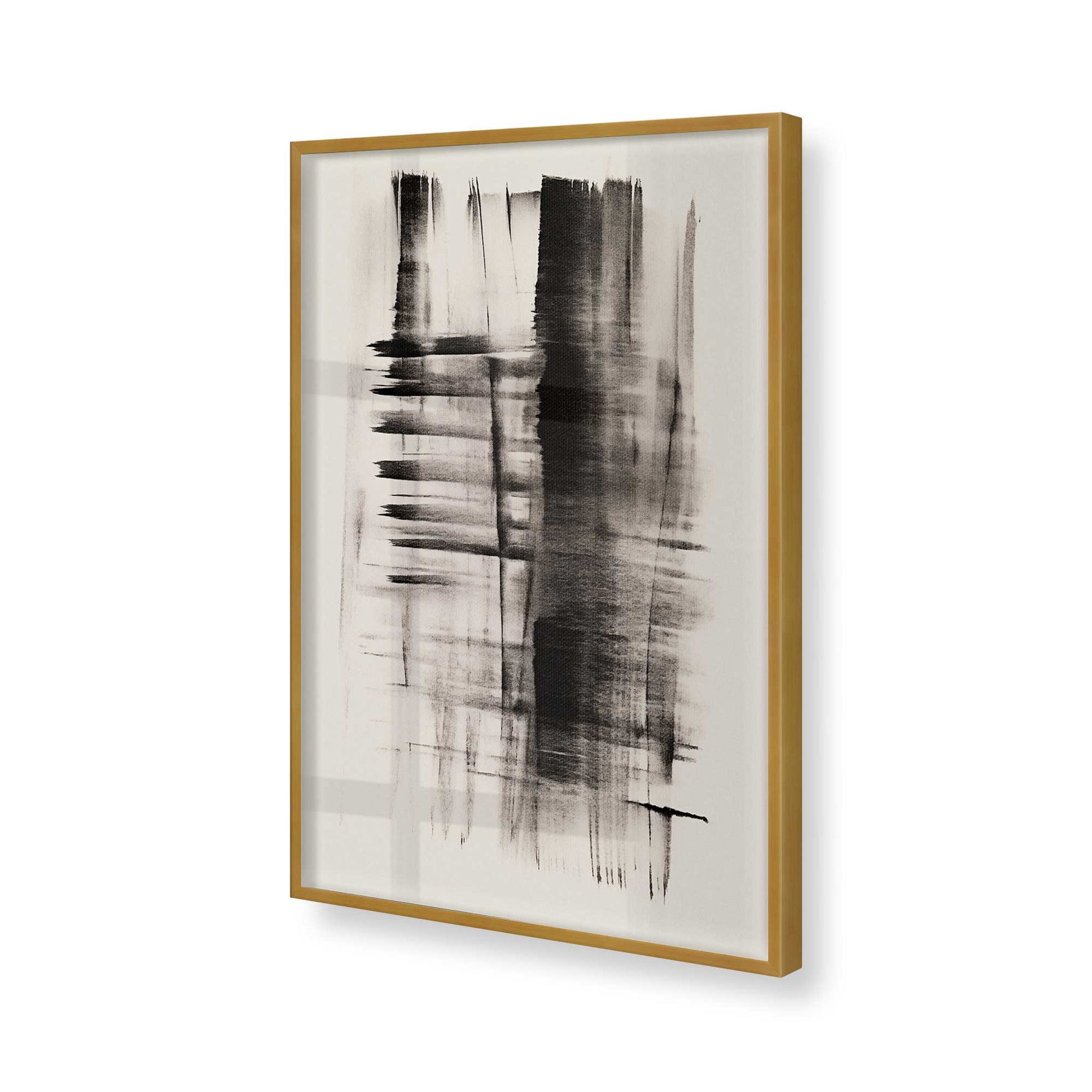 [Color:Polished Gold], Picture of art in a Polished Gold frame of the corner