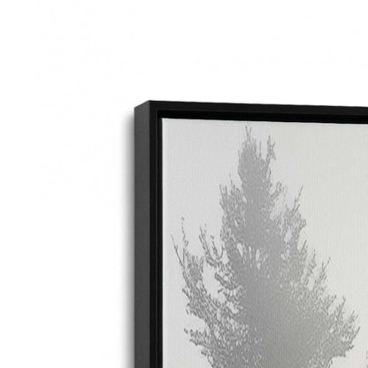 [Color:Satin Black], Picture of art in a Satin Black frame at an angle