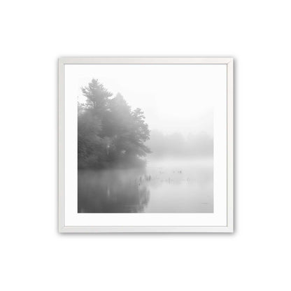 [Color:Opaque White], Picture of art in a Opaque White frame