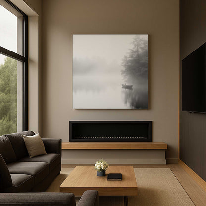 [Color:Stretched Canvas], Picture of art in a room