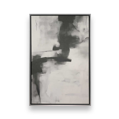 [Color:Opaque White], Picture of art in a White frame