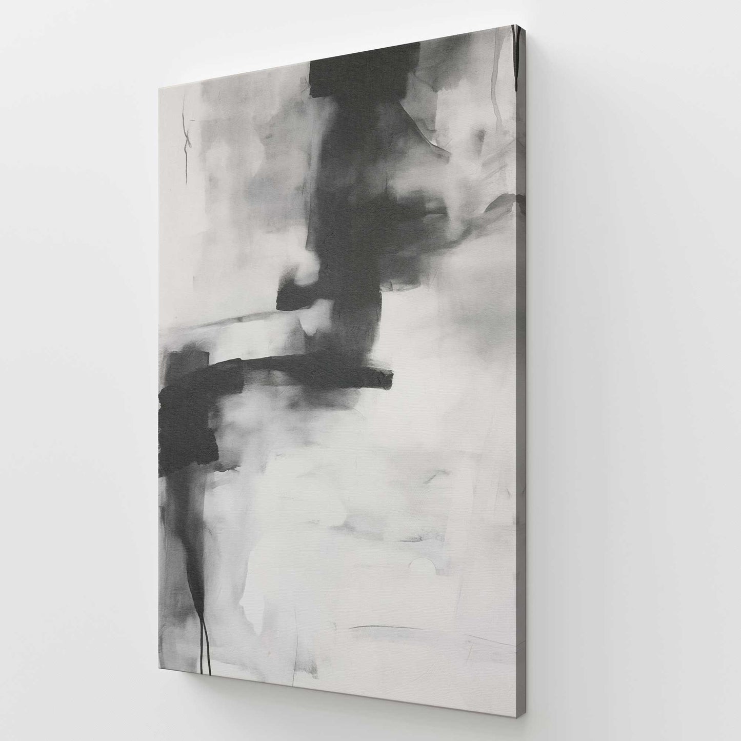 [Color:Stretched Canvas], Picture of art at an angle