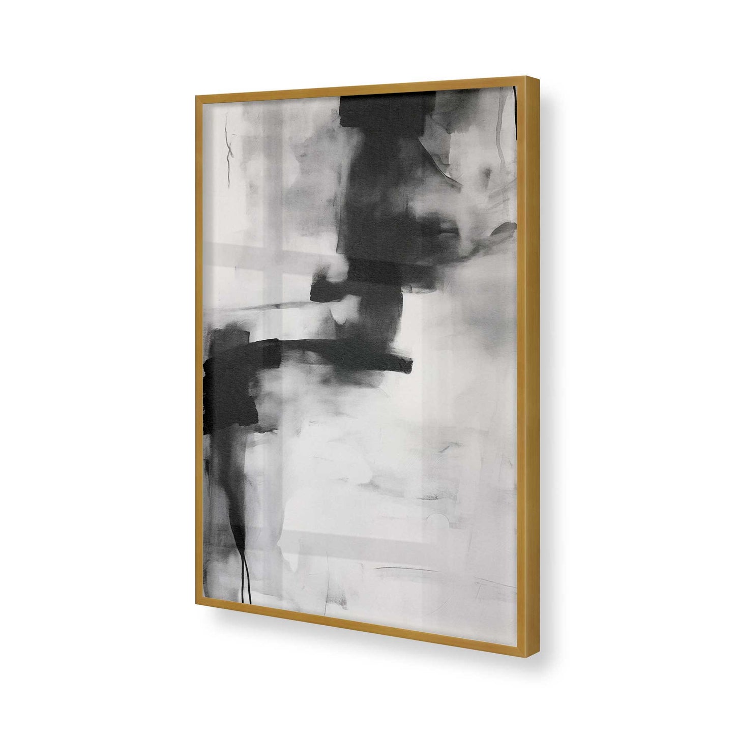 [Color:Polished Gold], Picture of art in a Polished Gold frame of the corner