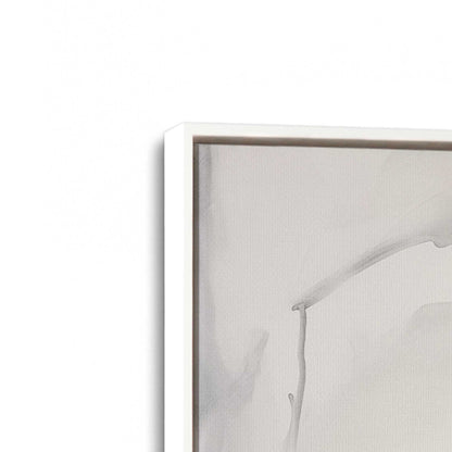 [Color:Opaque White], Picture of art in a White frame at an angle