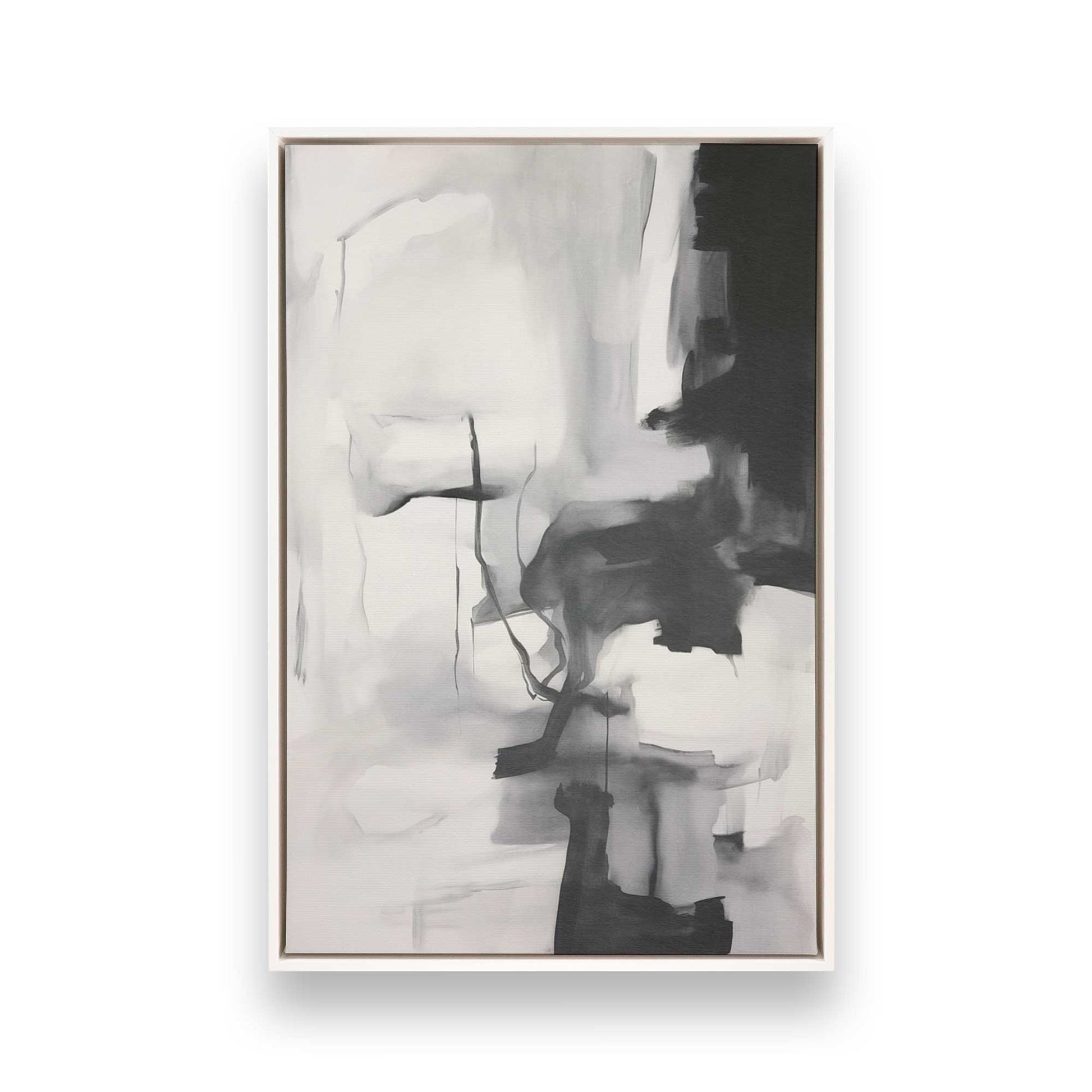 [Color:Opaque White], Picture of art in a White frame