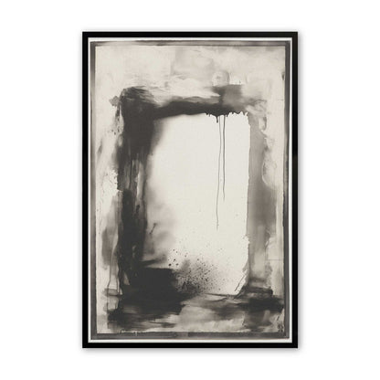 [Color:Satin Black], Picture of art in a Satin Black frame