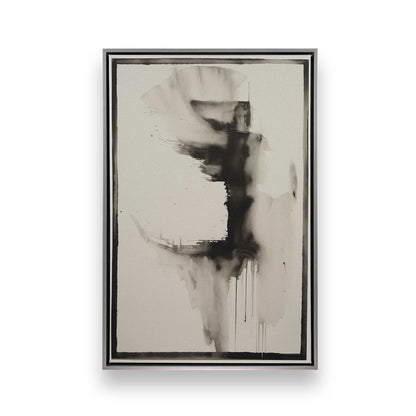 [Color:Opaque White], Picture of art in a White frame