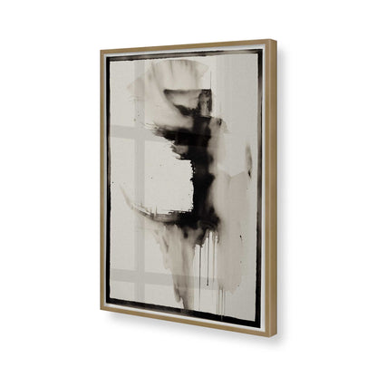 [Color:Brushed Gold], Picture of art in a Brushed Gold frame of the corner