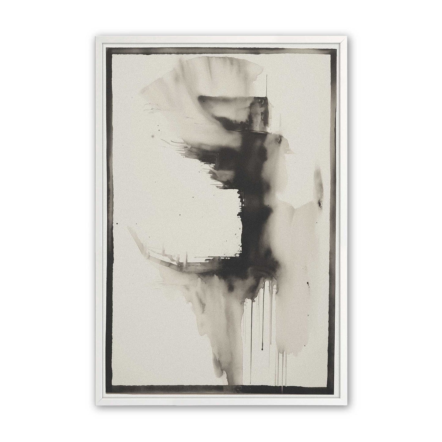 [Color:Opaque White], Picture of art in a Opaque White frame