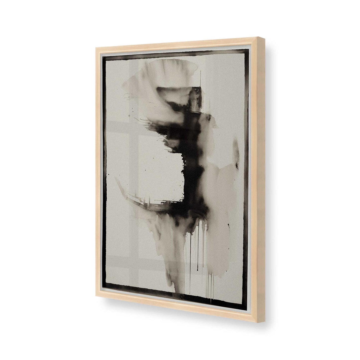 [Color:Raw Maple], Picture of art in a Raw Maple frame of the corner