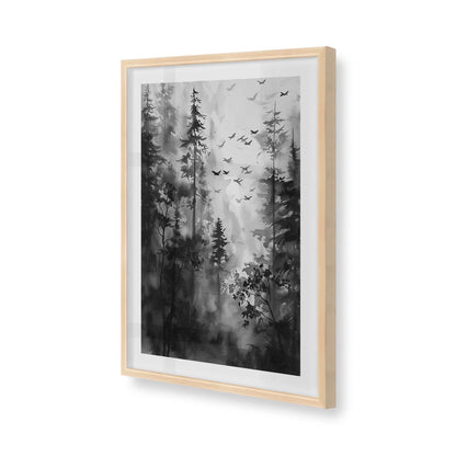 [Color:Raw Maple], Picture of art in a Raw Maple frame of the corner