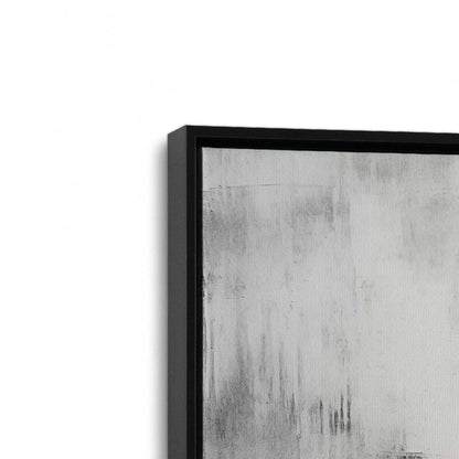 [Color:Satin Black], Picture of art in a Satin Black frame at an angle