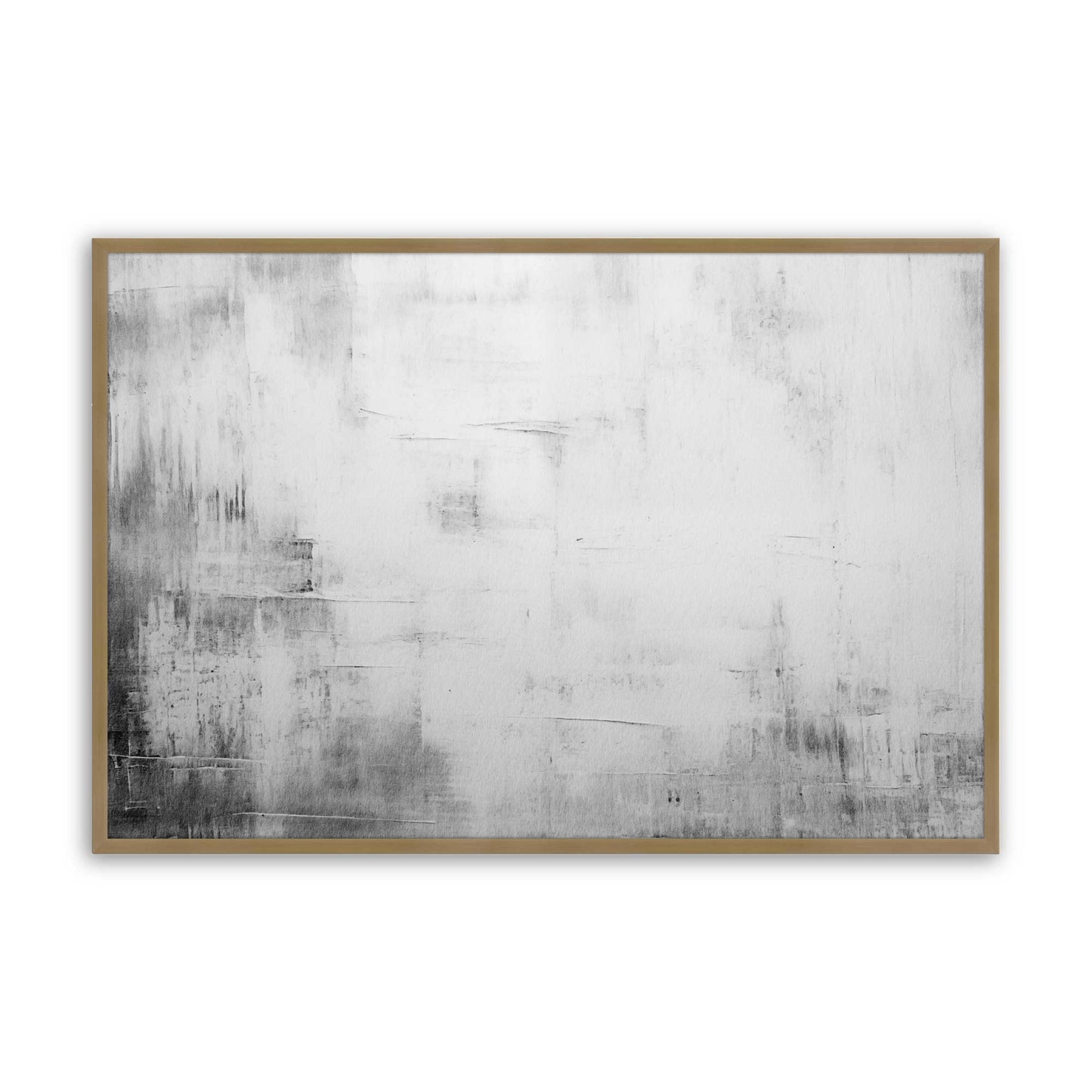 [Color:Brushed Gold], Picture of art in a Brushed Gold frame