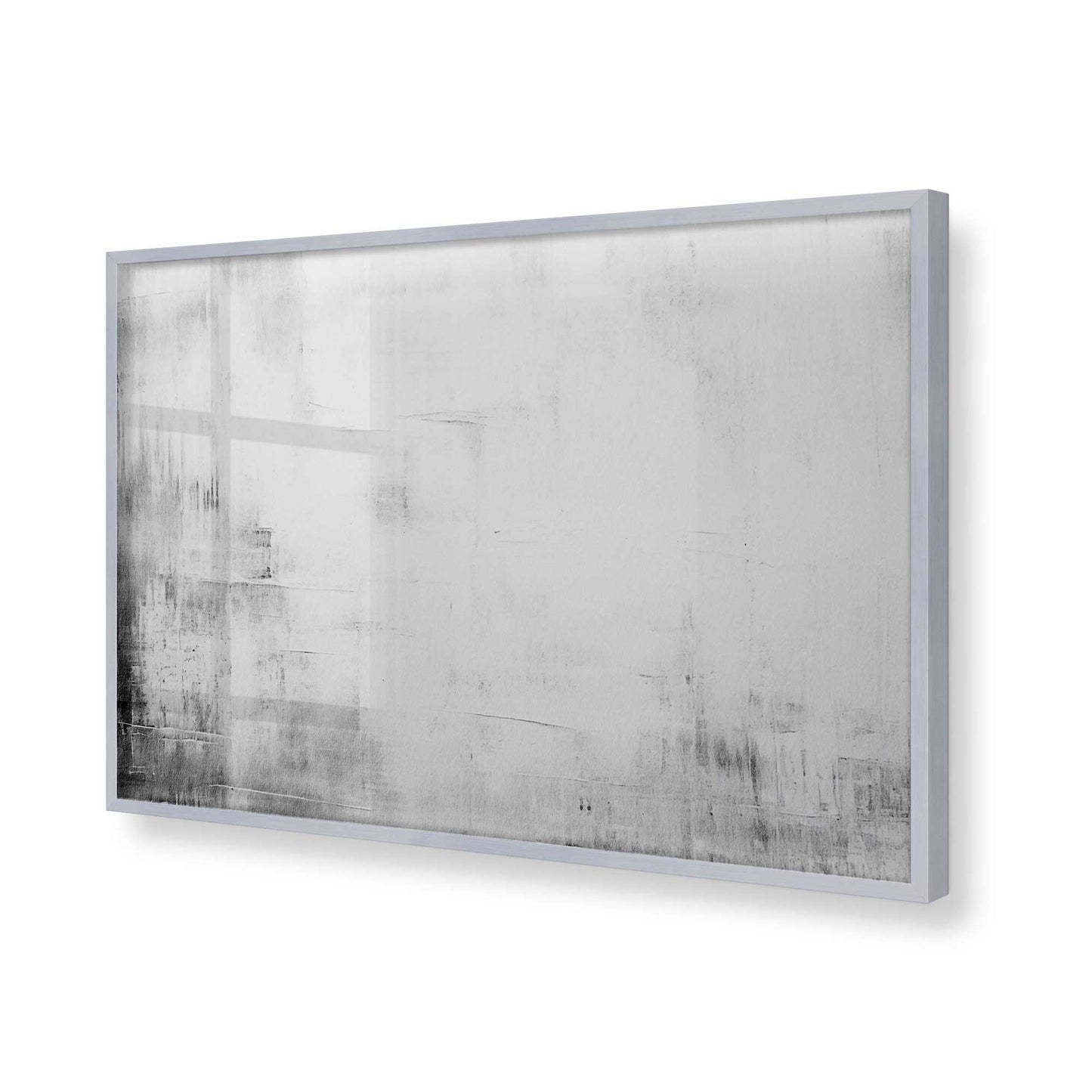 [Color:Polished Chrome], Picture of art in a Polished Chrome frame of the corner