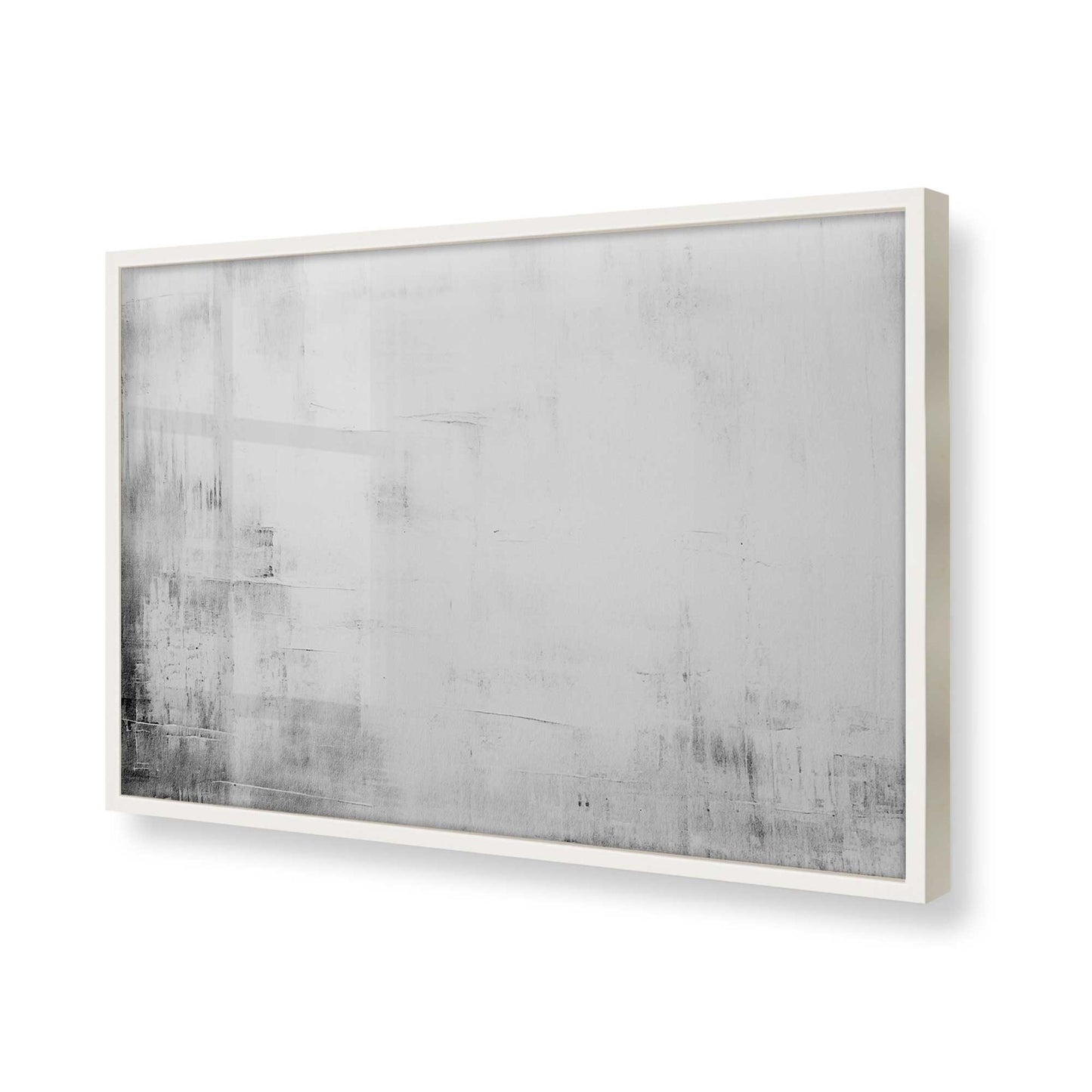 [Color:Opaque White], Picture of art in a Opaque White frame of the corner