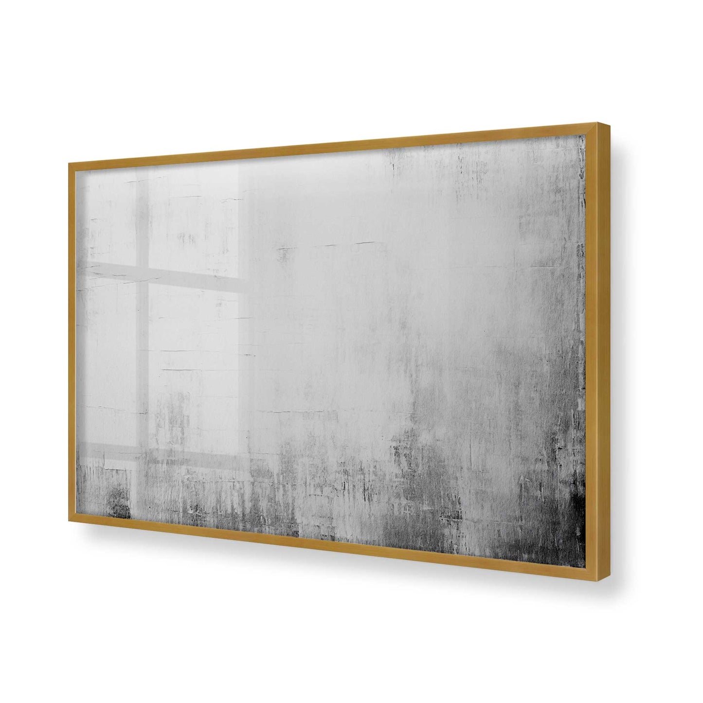 [Color:Polished Gold], Picture of art in a Polished Gold frame of the corner