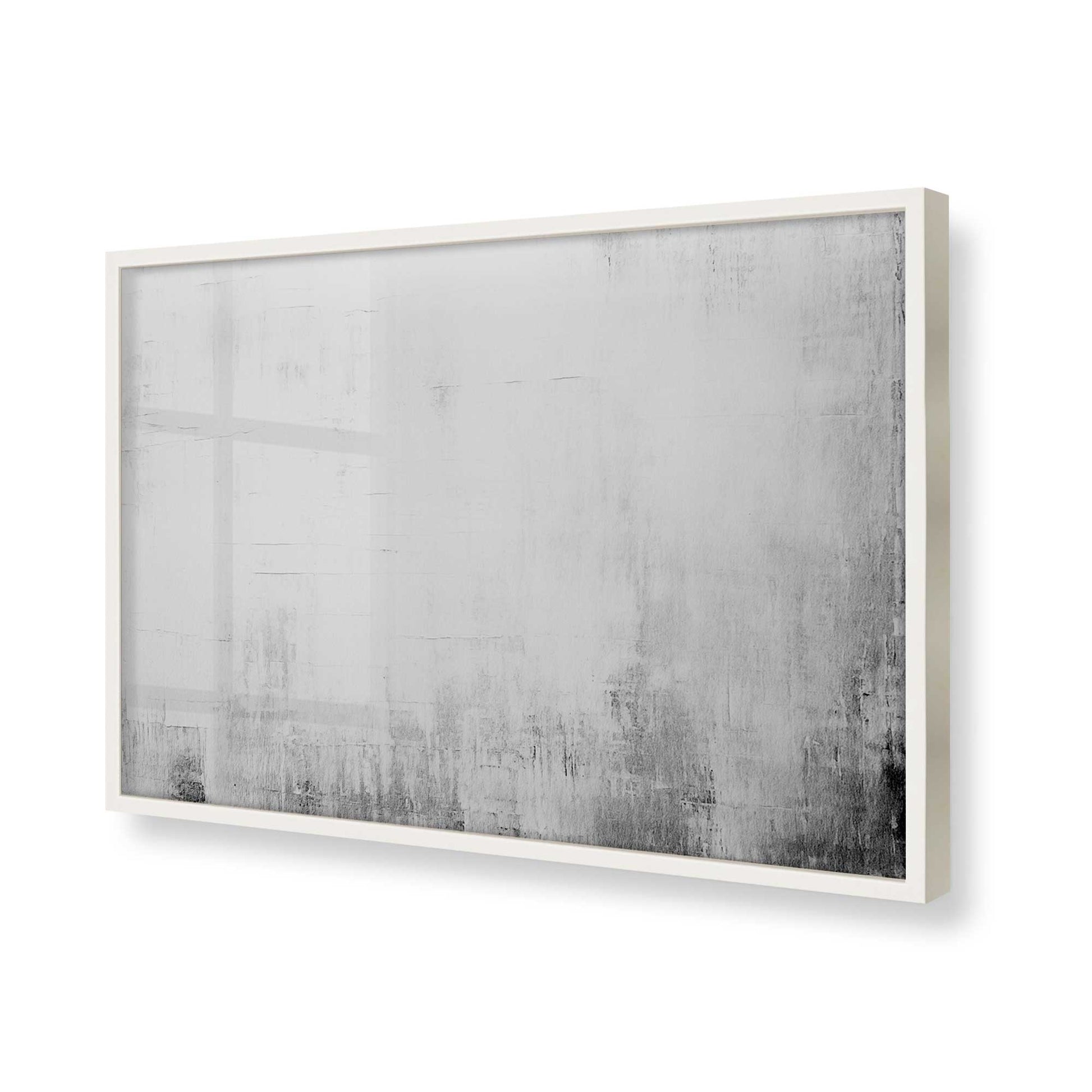 [Color:Opaque White], Picture of art in a Opaque White frame of the corner