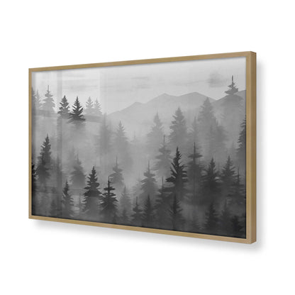 [Color:Brushed Gold], Picture of art in a Brushed Gold frame of the corner