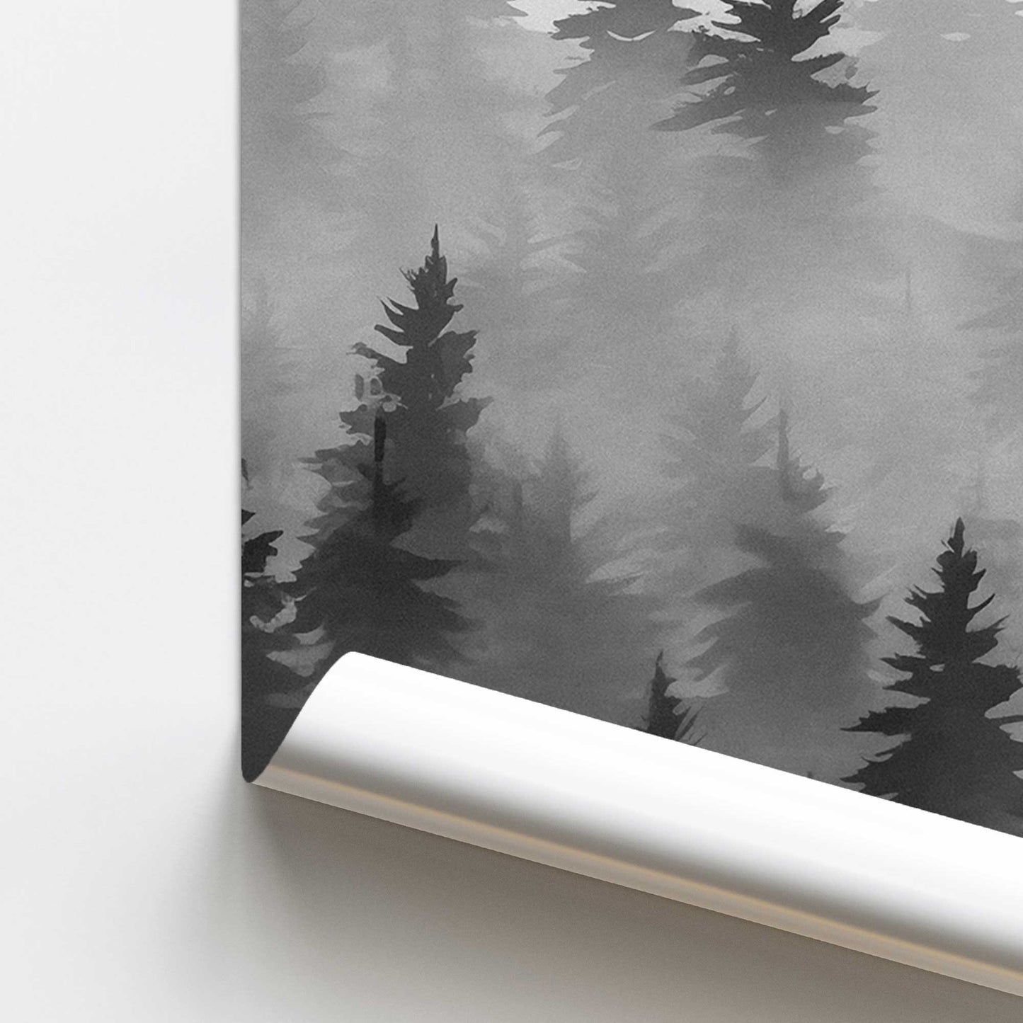 Smoky Pines Promotional Rolled Print
