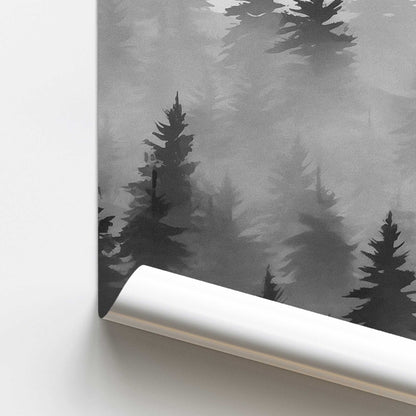 Smoky Pines Promotional Rolled Print