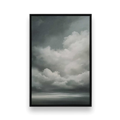 [Color:Satin Black], Picture of art in a Satin Black frame