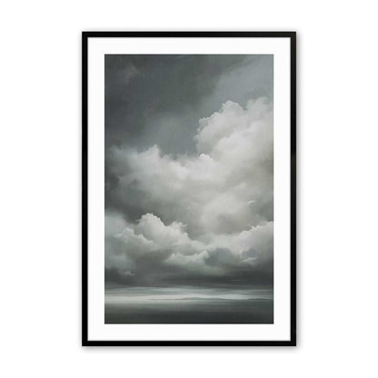 [Color:Satin Black], Picture of art in a Satin Black frame