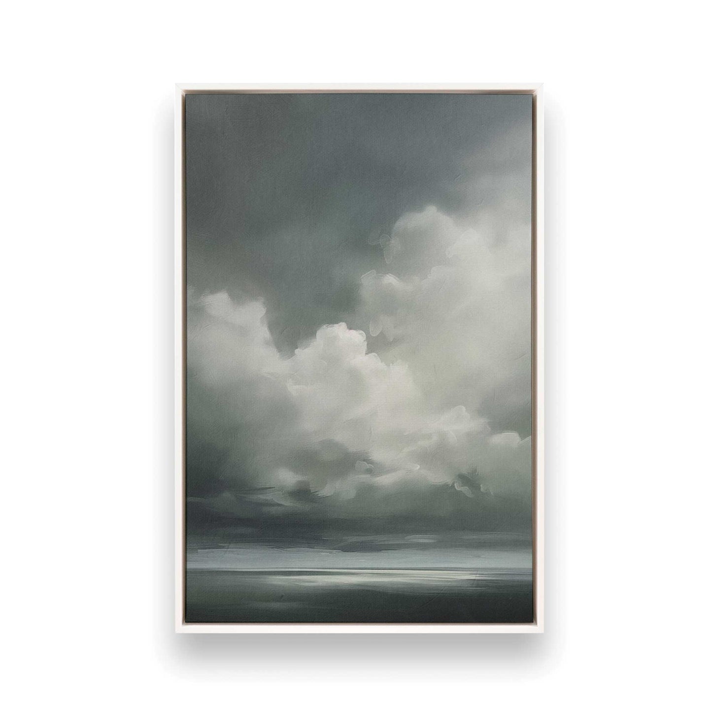 [Color:Satin Black], Picture of art in a Satin Black frame