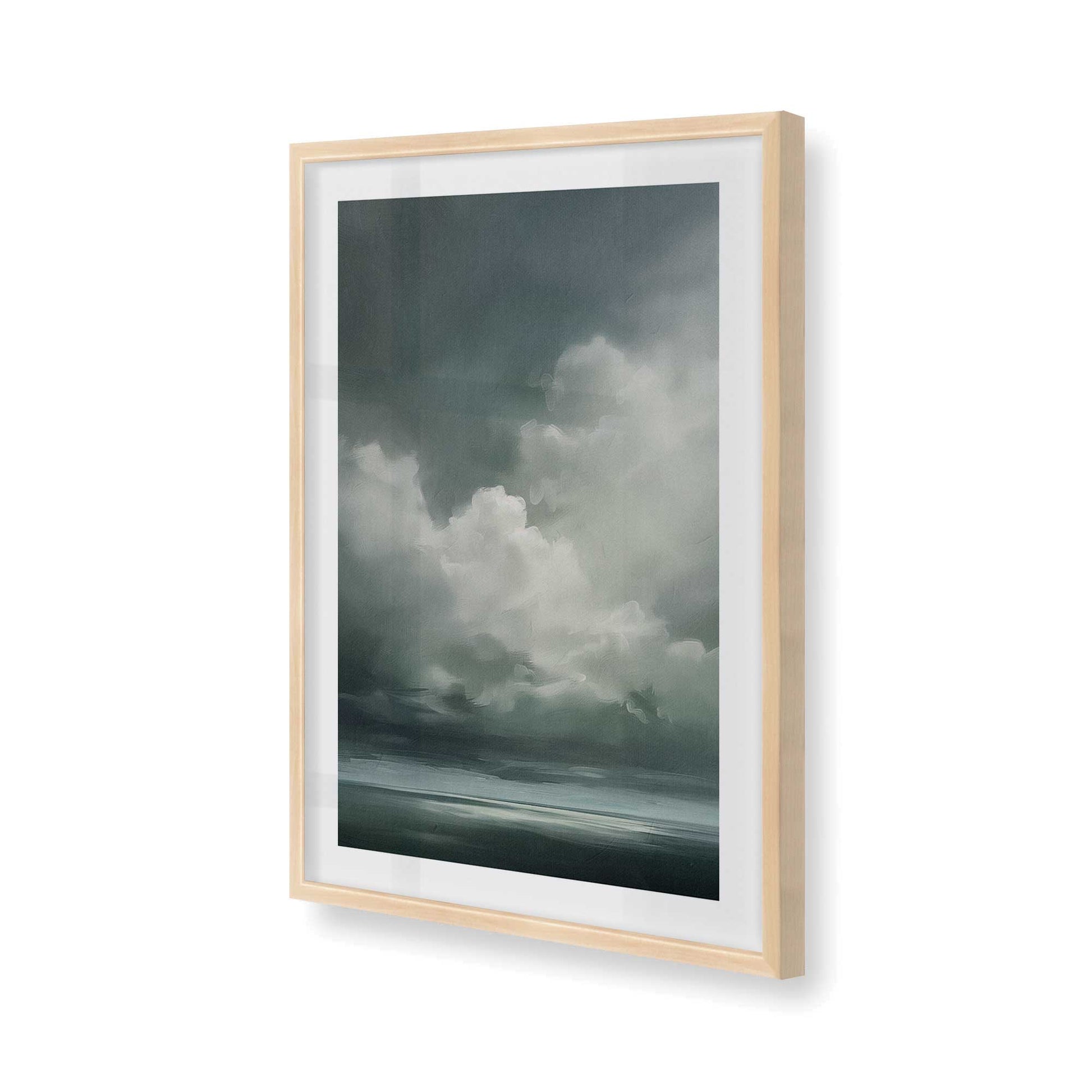 [Color:Raw Maple], Picture of art in a Raw Maple frame of the corner