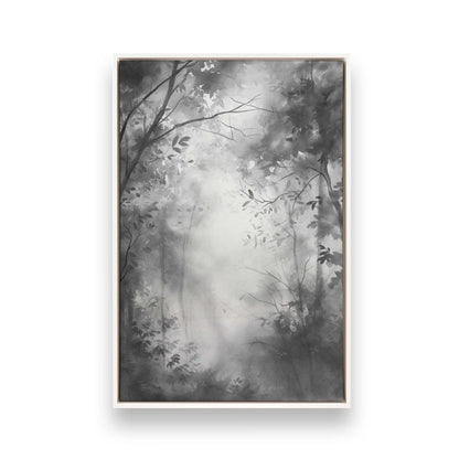 [Color:Opaque White], Picture of art in a White frame