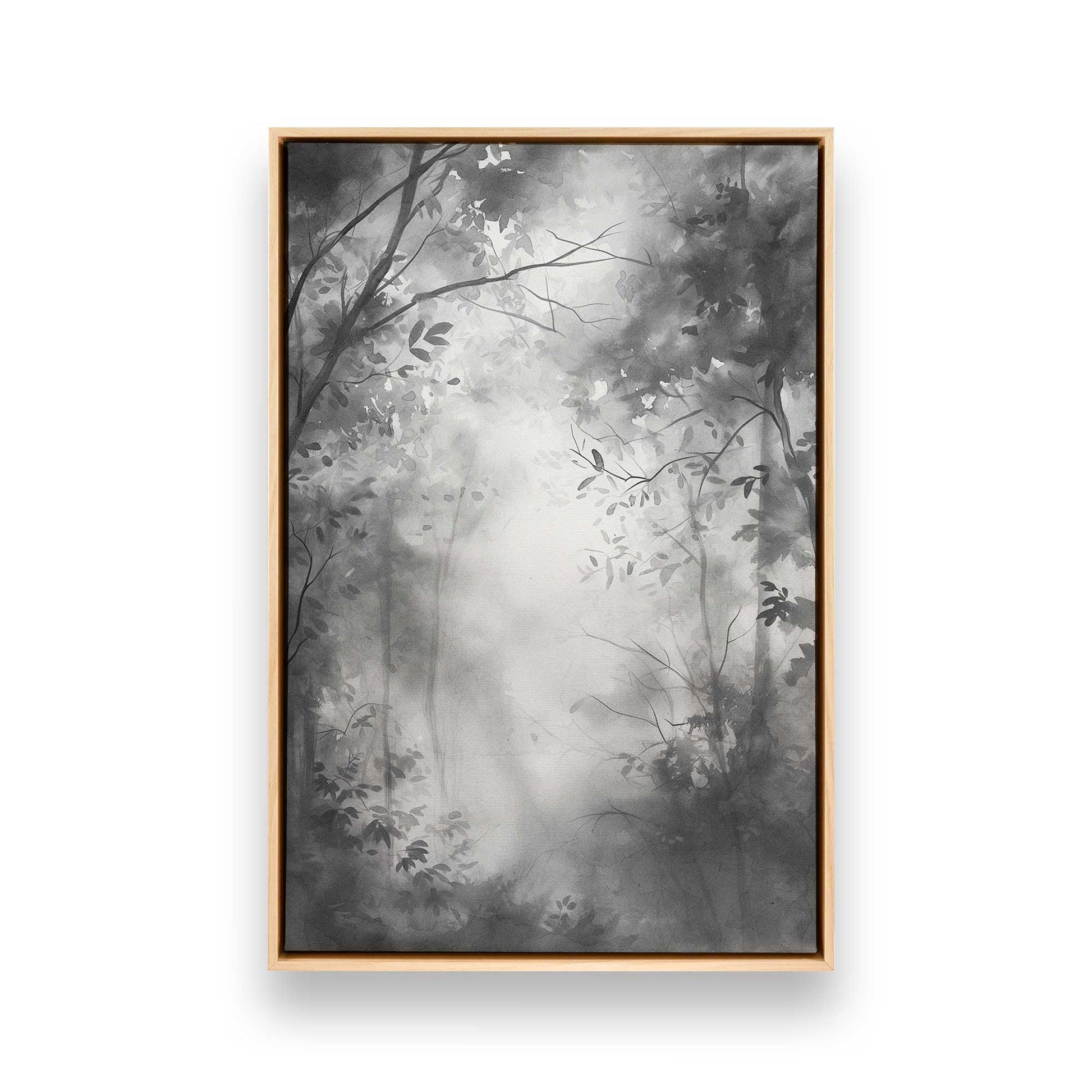 [Color:American Maple], Picture of art in a American Maple frame