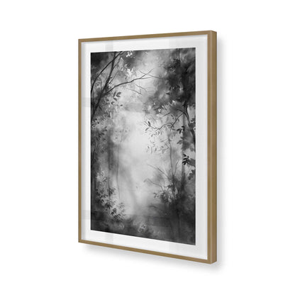 [Color:Brushed Gold], Picture of art in a Brushed Gold frame of the corner