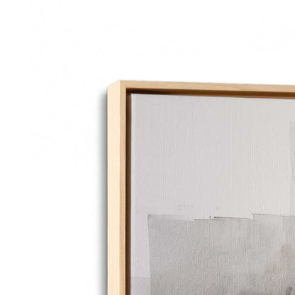 [Color:American Maple], Picture of art in a American Maple frame at an angle