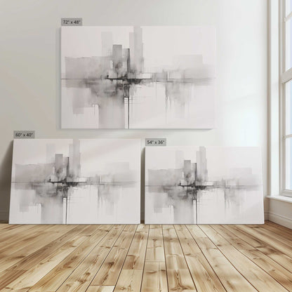 [Color:Stretched Canvas], Image showing the size comparisons
