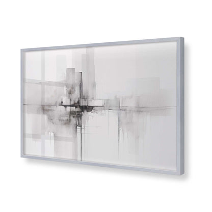 [Color:Polished Chrome], Picture of art in a Polished Chrome frame of the corner