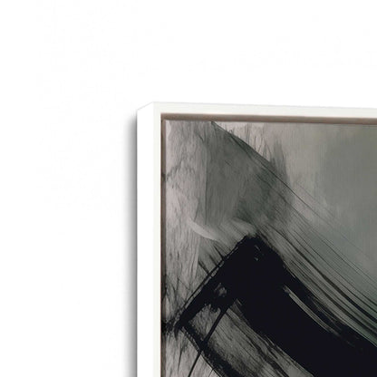 [Color:Opaque White], Picture of art in a White frame at an angle