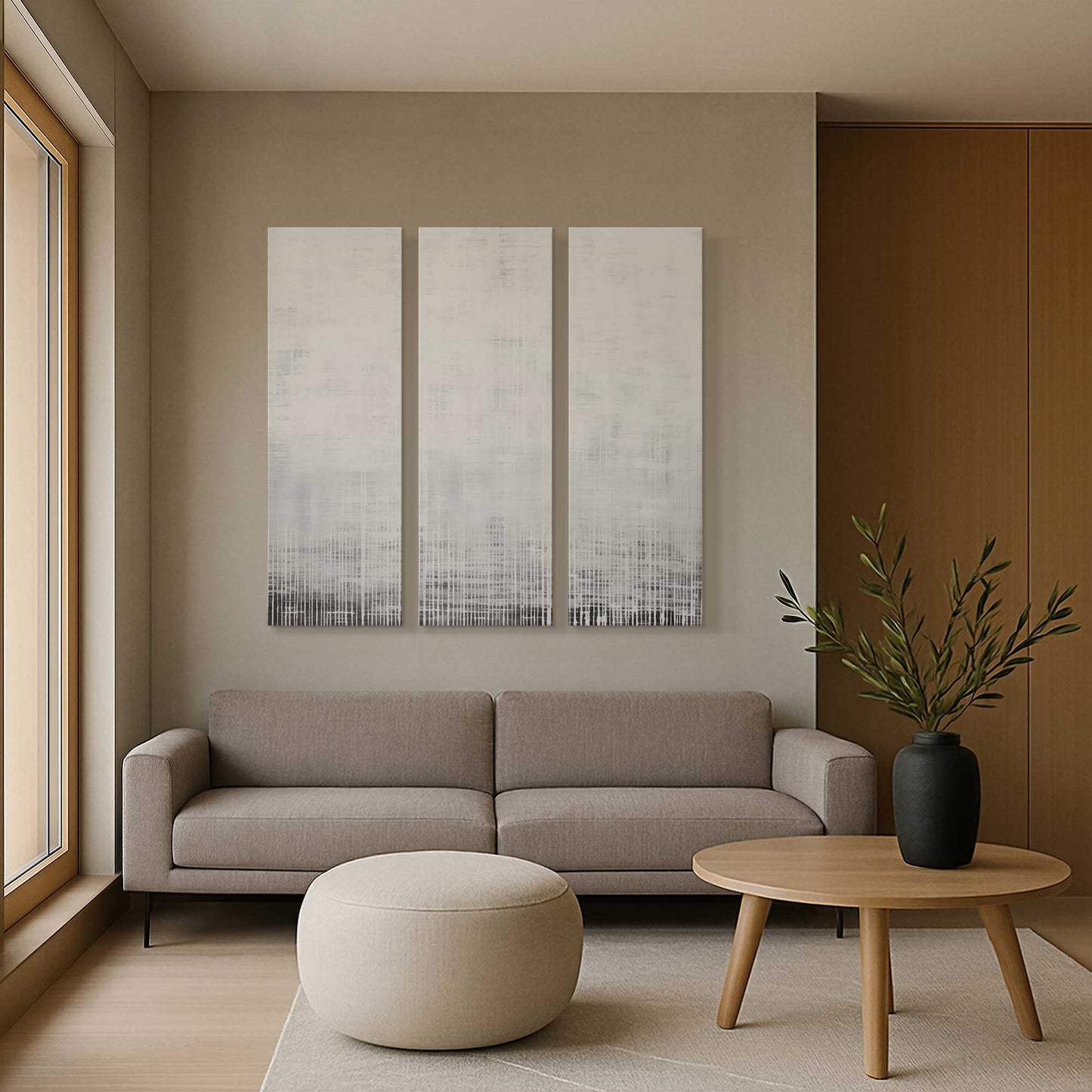 [Color:Stretched Canvas], Picture of art in a room