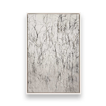 [Color:Opaque White], Picture of art in a White frame