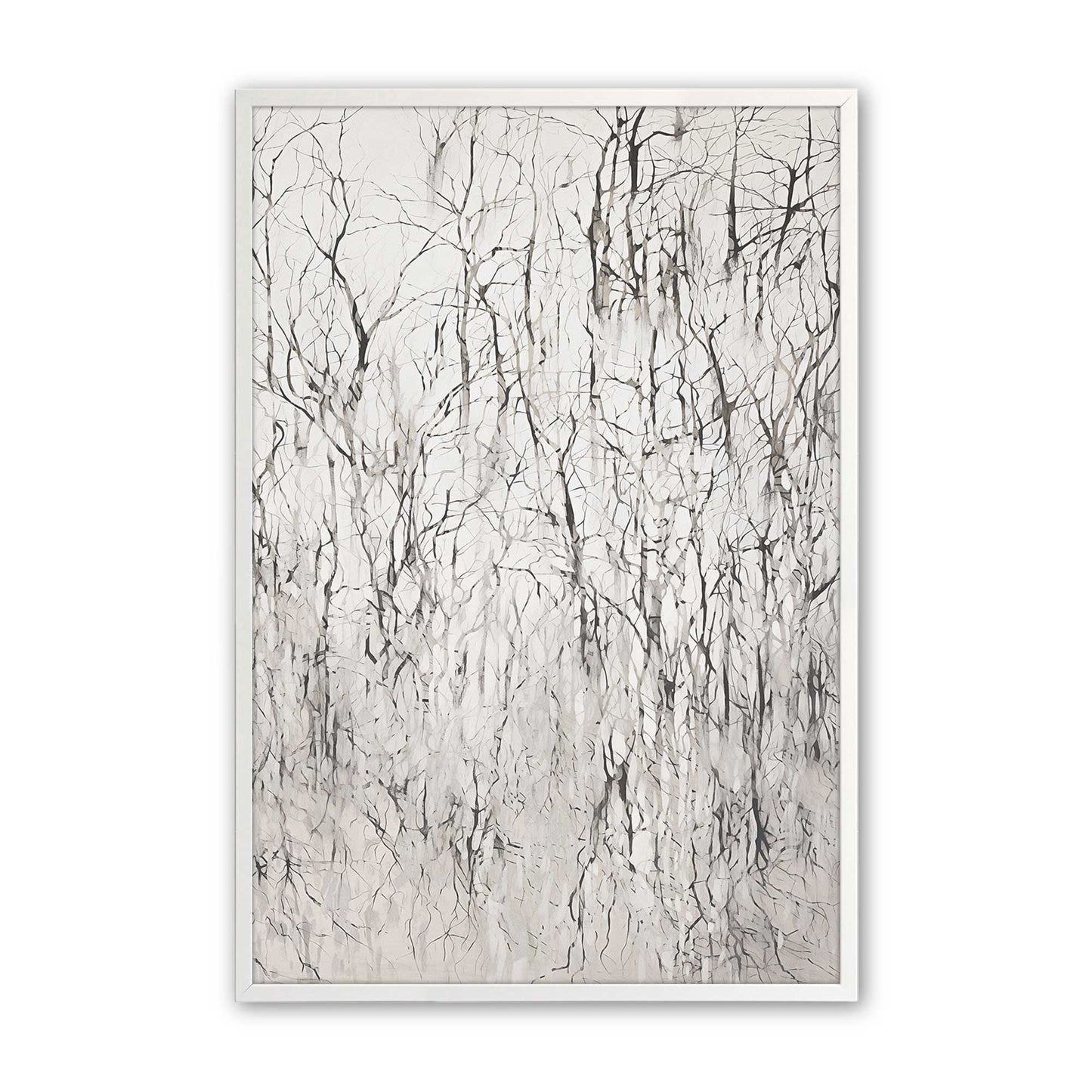 [Color:Opaque White], Picture of art in a Opaque White frame