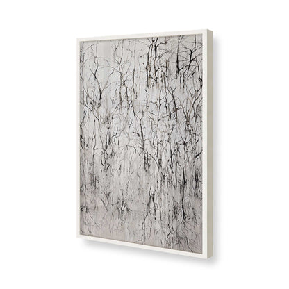 [Color:Opaque White], Picture of art in a Opaque White frame of the corner